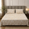 Botanical Leaf pure cotton king size bedsheet Botanical Leaf pure cotton king size bedsheet