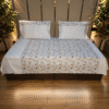 Floral Houndstooth Bonanza bedsheet