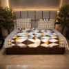 Mosaic Brown Bonanza bedsheet