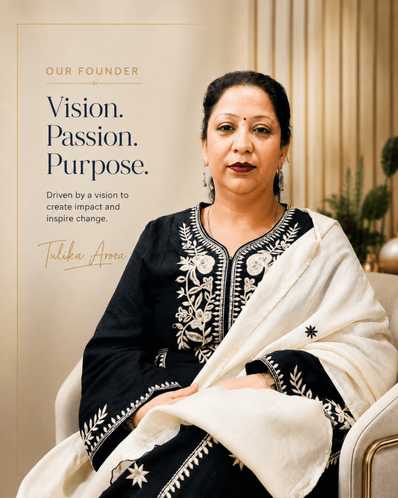 Tulika Arora Founder of Jazkaa Luxe