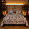 Floral harmony Erina pure cotton kingsize bedsheet Floral harmony Erina pure cotton kingsize bedsheet