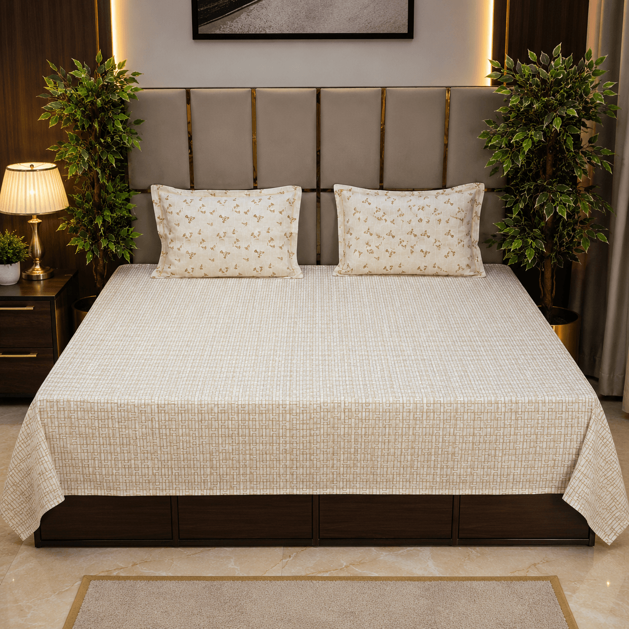 Meander Pattern 6828 pure cotton bedsheet Meander Pattern 6828 pure cotton bedsheet