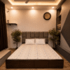 Muted Aztec Grey sparsh pure cotton bedsheet