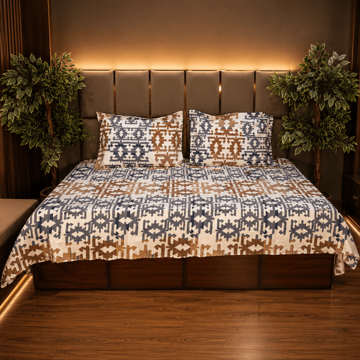 Tribal Print wami pure cotton bedsheet Tribal Print wami pure cotton bedsheet