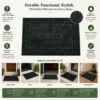green welcome floor mat benefits green welcome floor mat benefits