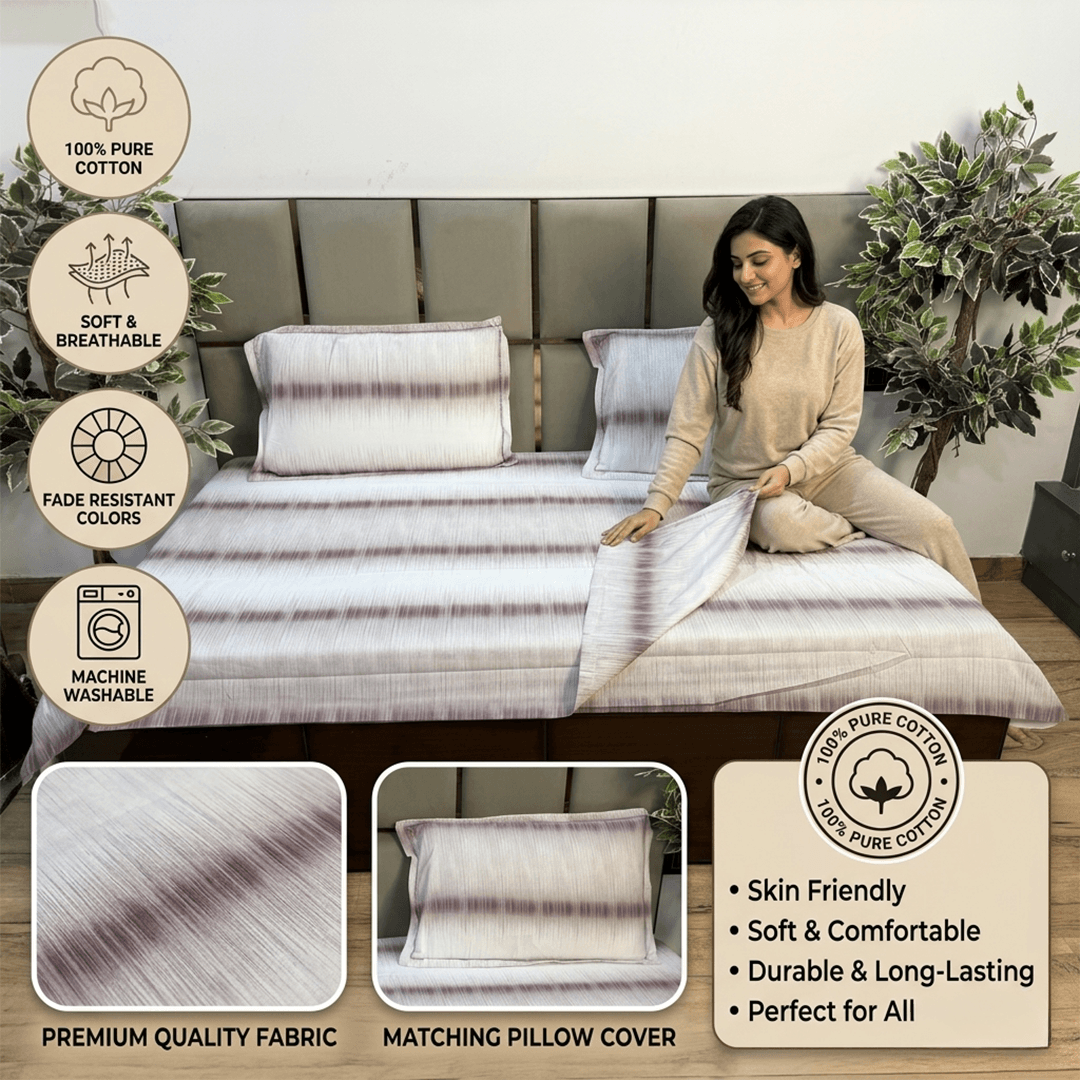 Tei Dye Havana cotton bedsheet Tei Dye Havana cotton bedsheet
