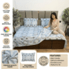Denim Havana cotton bedsheet Denim Havana cotton bedsheet
