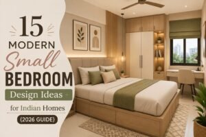 15 Modern Small Bedroom Design Ideas for Indian Homes (2026 Guide)
