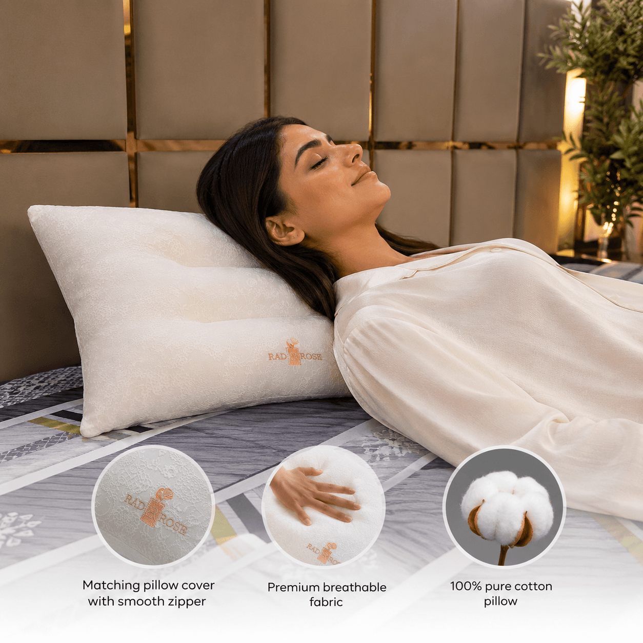 Luxury Contour Memory Foam Pillow – Orthopedic Cervical Support Pillow for Neck & Shoulder Pain Relief Luxury Contour Memory Foam Pillow – Orthopedic Cervical Support Pillow for Neck & Shoulder Pain Relief