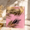Blush Pink Tropical Gold Paper gift bag Blush Pink Tropical Gold Paper gift bag