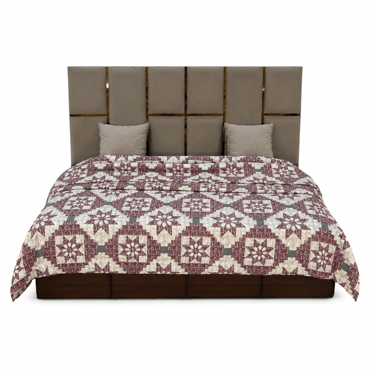 Taditional Jaipuri Block Print 100% pure cotton double bed jaipuri quilt