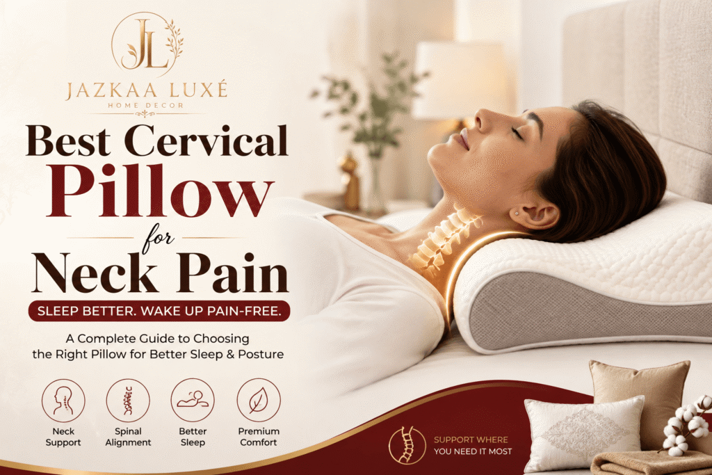 Best Cervical Pillow for Neck Pain: Complete Guide to Choosing the Right Pillow for Better Sleep
