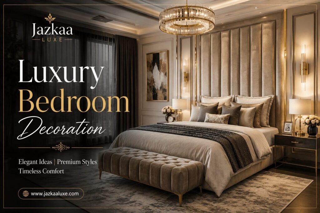 Luxury Bedroom Decoration: 15 Elegant Ideas to Transform Your Bedroom into a Premium Retreat (2026 Guide)