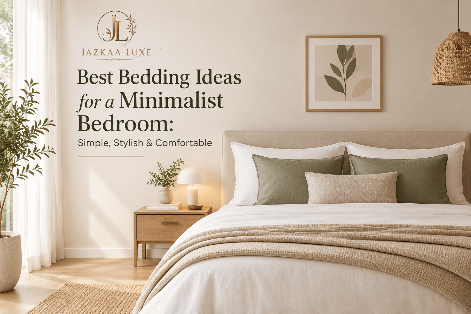 Best Bedding Ideas for a Minimalist Bedroom: Simple, Stylish & Comfortable