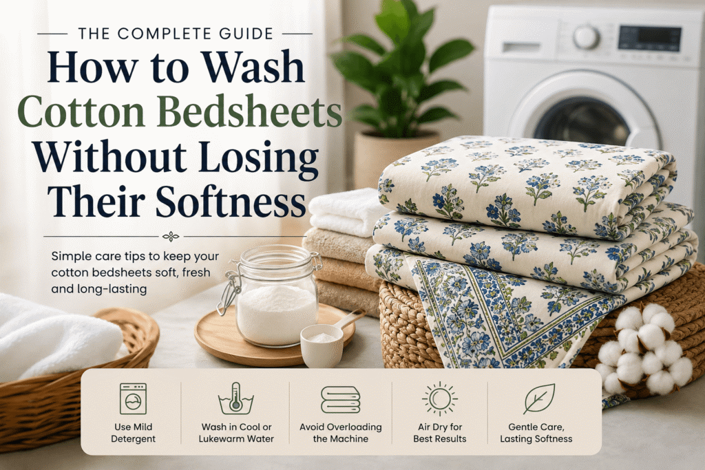 How to Wash Cotton Bedsheets Without Losing Their Softness