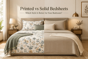 Printed vs Solid Bedsheets: Which Style Is Better for Your Bedroom?