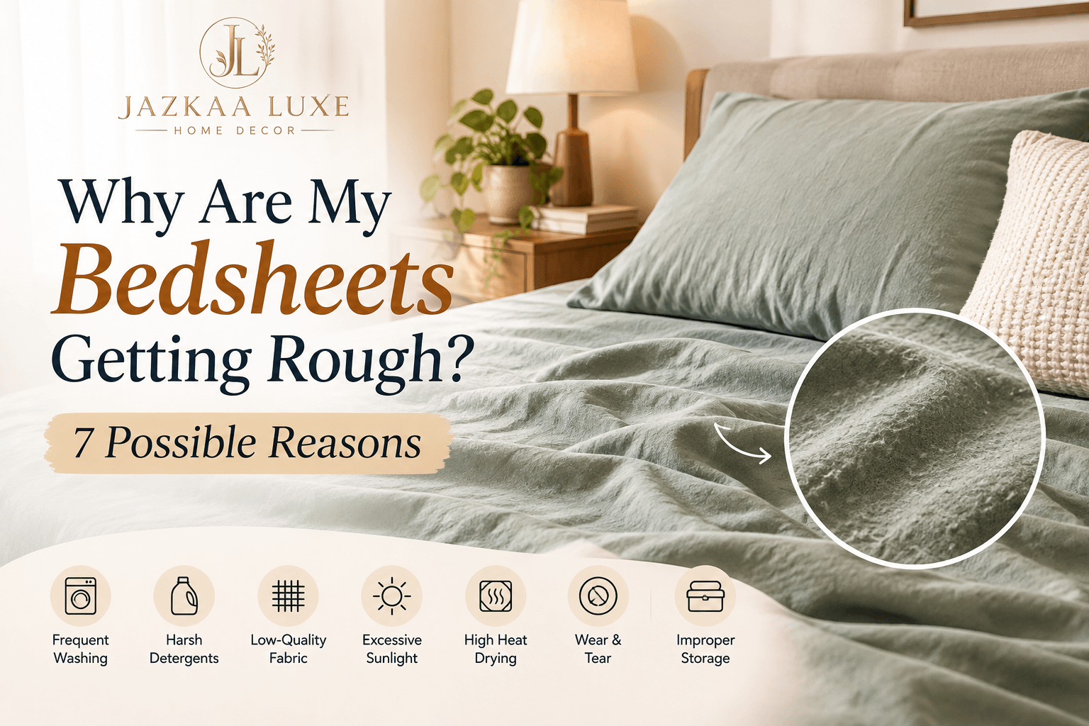 Why Are My Bedsheets Getting Rough? 7 Possible Reasons