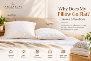 Why Does My Pillow Go Flat? Causes & Solutions